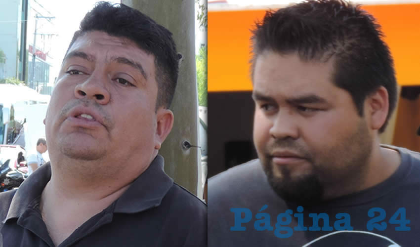 Los responsables, Juan Luis de la Rosa Bonilla y Jesús Marmolejo Salazar