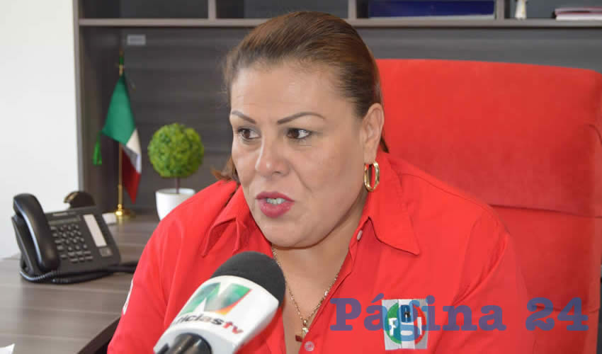 Norma Esparza Herrera, presidenta del CDE del PRI