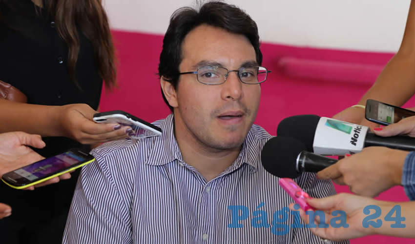 Joaqu&iacute;n Alba Ruiz Caba&ntilde;as, director general de Atenci&oacute;n a la Discapacidad de la CNDH (Foto: Eddylberto Lu&eacute;vano Santill&aacute;n)