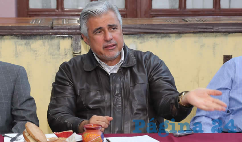 José Narro Céspedes, dirigente nacional de la CNPA (Foto: Eddylberto Luévano Santillán)