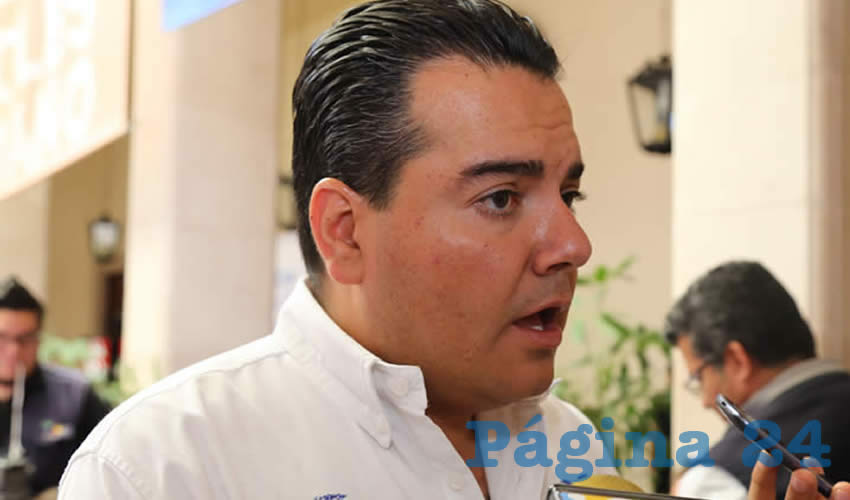 H&eacute;ctor Anaya P&eacute;rez, secretario de Servicios P&uacute;blicos del Municipio (Foto: Eddylberto Lu&eacute;vano Santill&aacute;n) 