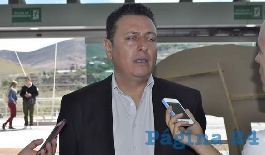 Pedro Inguanzo González: “Esto es lo que nos hacía falta para poder cerrar la pinza en el programa de destinos de romance, primeramente en la capital zacatecana” (Foto: Claudia Alejandra de Santiago Campos)