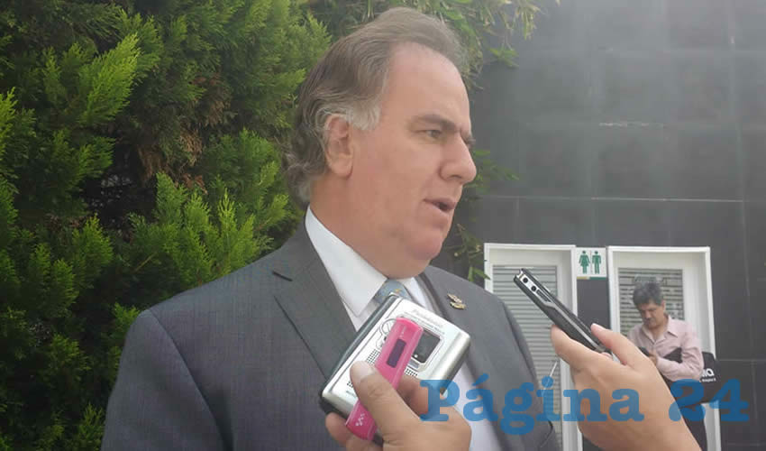 Gabriel Montes Narváez, presidente de la Asociación Nacional de Médicos Generales (Foto: Eddylberto Luévano Santillán)