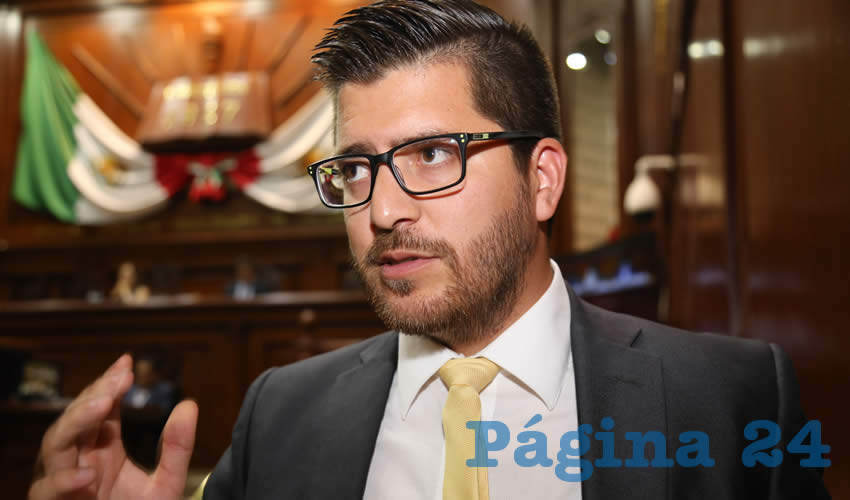 Armando Acosta Rodr&iacute;guez, diputado local del PRD (Foto: Eddylberto Lu&eacute;vano Santill&aacute;n)