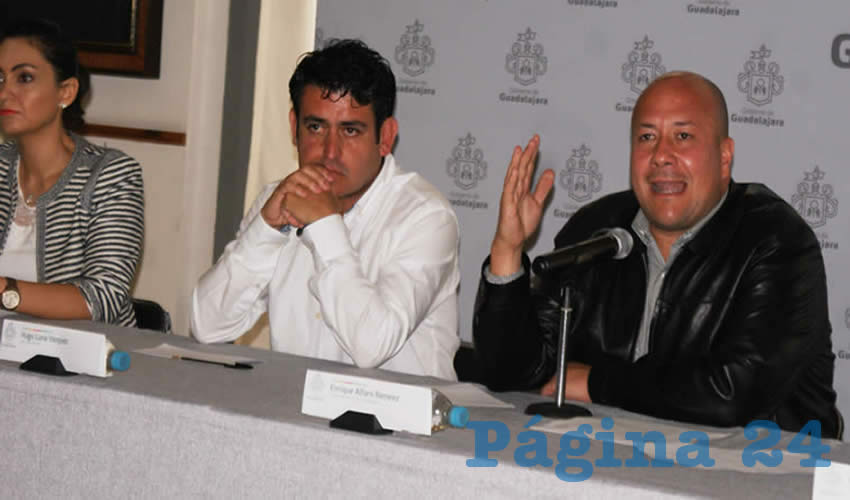 Tras tener las auditorías a la empresa, el alcalde Enrique Alfaro amagó con que irán “contra quienes resultaran responsables de un ilícito o desfalco contra la ciudad, sean miembros de la empresa o funcionarios públicos que hayan estado involucrados en este saqueo” de 100 millones de pesos al ayuntamiento/Foto: Francisco Tapia 