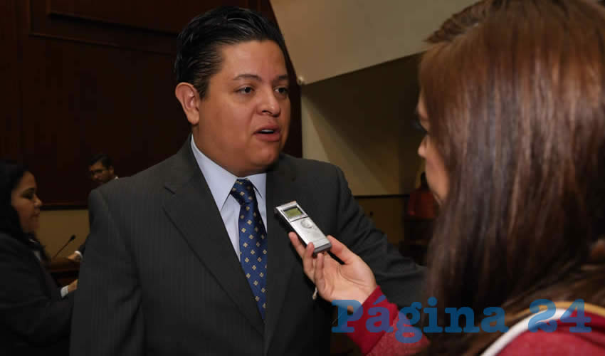 Mario Alberto Álvarez Michaus, legislador local (Foto: Eddylberto Luévano Santillán)