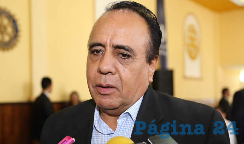Francisco Frausto Ruiz Esparza, presidente del Colegio de Abogados de Aguascalientes (Foto: Eddylberto Luévano Santillán)