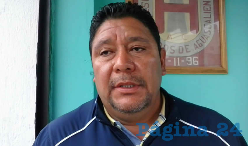 Mario Ramos Esparza, presidente de la Asociaci&oacute;n de Taxistas Unidos de Aguascalientes