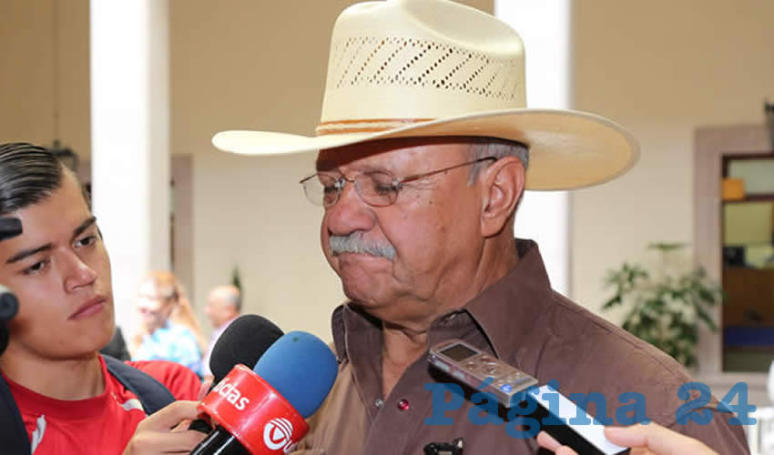 Rub&eacute;n &Aacute;ngel Berumen de la Cerda, presidente estatal de la Canaco