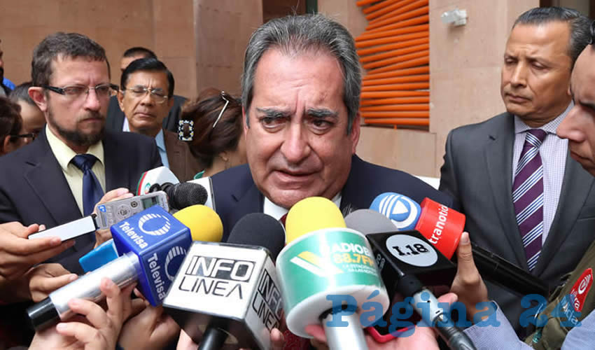 Carlos Lozano de la Torre, gobernador del Estado (Foto: Eddylberto Luévano Santillán)