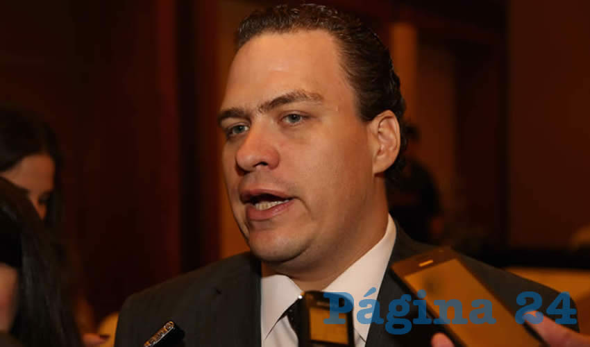 Francisco Ruiz L&oacute;pez, presidente estatal de la Coparmex (Foto: Eddylberto Lu&eacute;vano Santill&aacute;n)