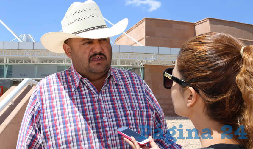 Fernando Marmolejo Montoya, alcalde de Rinc&oacute;n de Romos (Foto: Eddylberto Lu&eacute;vano Santill&aacute;n)