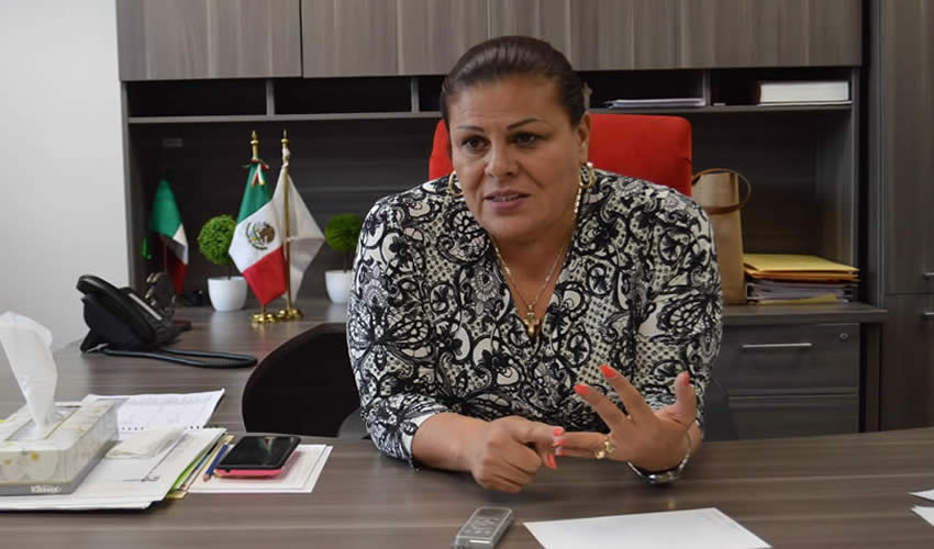 Norma Esparza Herrera, presidenta estatal del PRI