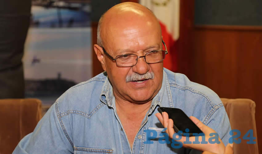 Rub&eacute;n &Aacute;ngel Berumen de la Cerda, presidente estatal de la Canaco
