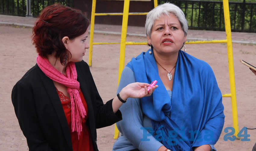 Guadalupe Castorena Esparza, presidenta del Colegio de Biólogos de Aguascalientes (Foto: Eddylberto Luévano Santillán)