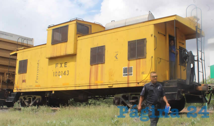 La m&aacute;quina 4130, cuyo conductor toc&oacute; en repetidas ocasiones el claxon