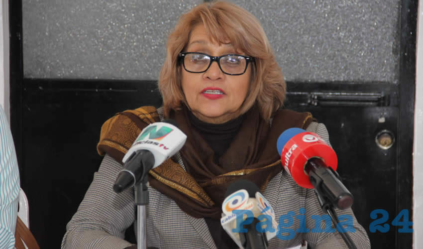 Mar&iacute;a Guadalupe de la Cerda Gonz&aacute;lez, presidenta de la AIEP
