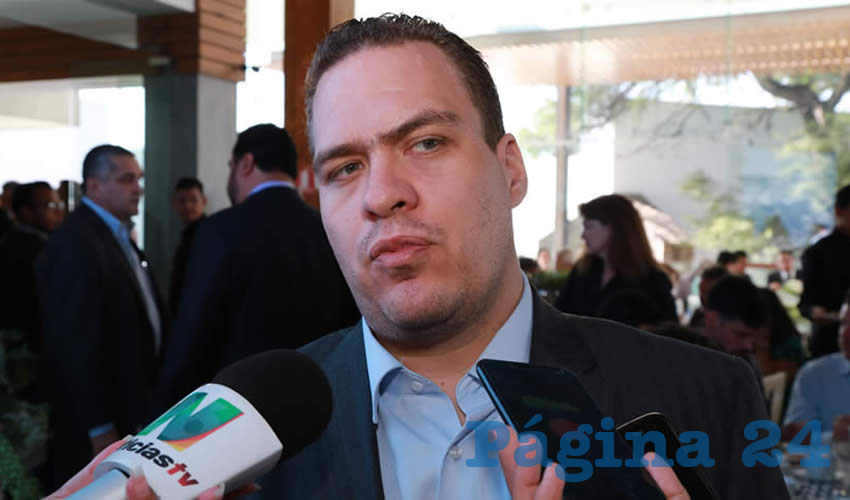 Francisco Ruiz L&oacute;pez, presidente estatal de la Coparmex (Foto: Eddylberto Lu&eacute;vano Santill&aacute;n