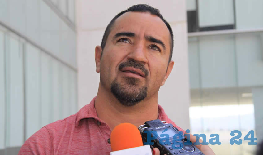 Fernando González Sánchez: “La deuda que se dejará ante el IMSS se prevé sea de alrededor de 15 millones de pesos” (Foto: Rocío Castro)