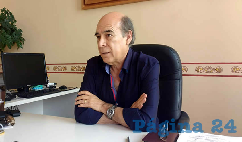 H&eacute;ctor Castanedo Quirarte, delegado del INAH en Aguascalientes