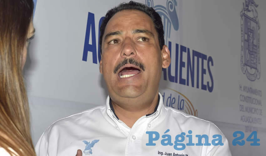 Juan Antonio Martín del Campo, presidente municipal de Aguascalientes