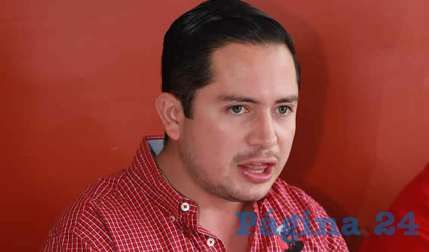 Jes&uacute;s Enrique Ram&iacute;rez P&eacute;rez, secretario general de la CROM (Foto: Eddylberto Lu&eacute;vano Santill&aacute;n)