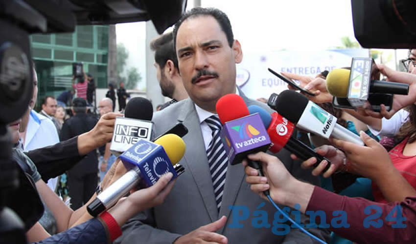 Juan Antonio Mart&iacute;n del Campo, presidente municipal de Aguascalientes