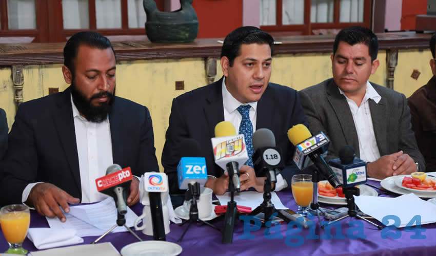 Javier Lu&eacute;vano N&uacute;&ntilde;ez, presidente municipal de Calvillo (Foto: Eddylberto Lu&eacute;vano Santill&aacute;n)