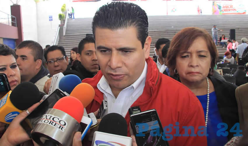 Miguel Alonso Reyes: “En otras administraciones no se habían creado empleos, y hablar de mal pagados está de más, ya que ni siquiera había empleos” (Foto: Rocío Castro Alvarado)