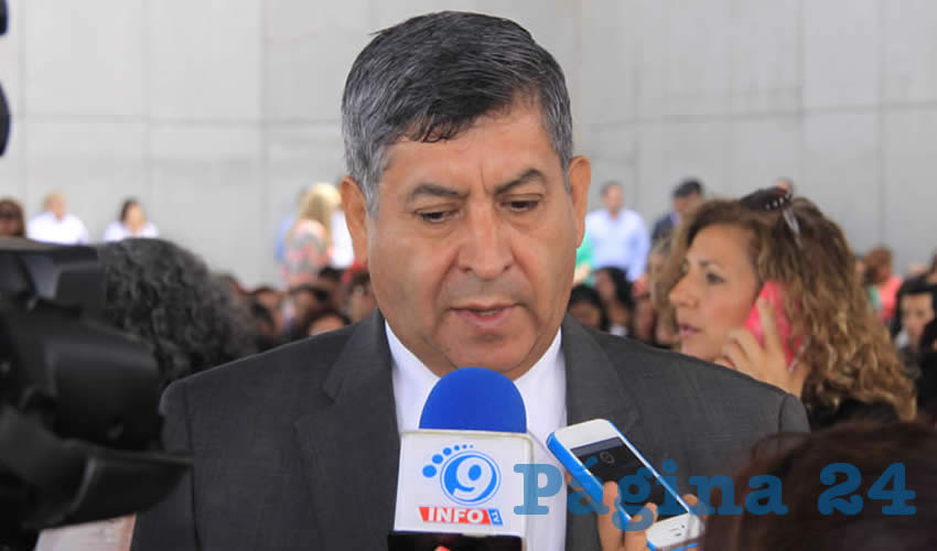 Jaime Santoyo Castro: Se establecieron bases de operación mixta para dar atención y apoyo a la gente que circula por las carreteras (Foto: Rocío Castro Alvarado)