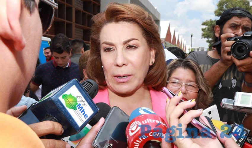 Lorena Mart&iacute;nez Rodr&iacute;guez, excandidata a la Gubernatura de Aguascalientes (Foto: Eddylberto Lu&eacute;vano Santill&aacute;n)