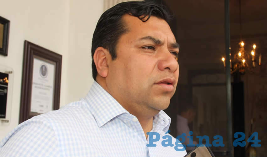 Normando López Meixueiro, secretario general de la FSTSE