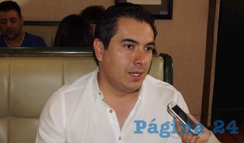 Joshua Mendoza Jasso: “Es un proyecto nacional importante que lleva Zacatecas al primer plano. De este laboratorio hay 21 proyectos a nivel nacional” (Foto: Merari Martínez)