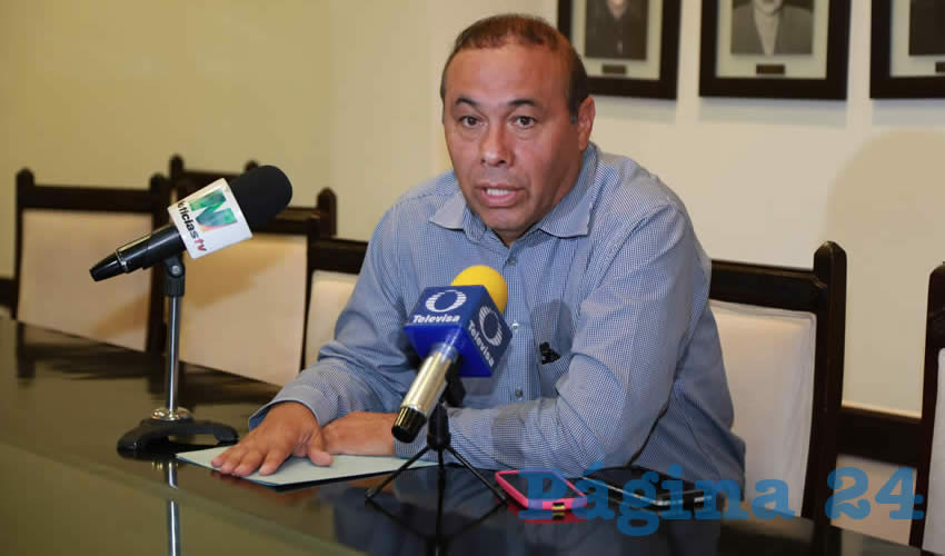 Jesús Rangel de Lira, legislador local (Foto: Eddylberto Luévano Santillán)