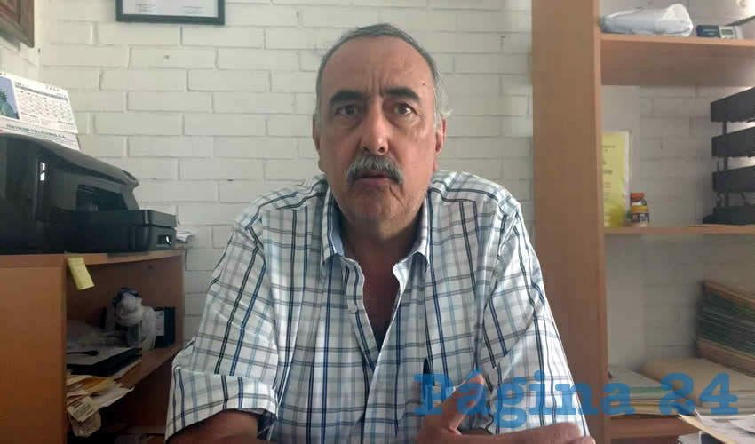 Alejandro Apess Esparza, presidente del Colegio de Ingenieros Agr&oacute;nomos
