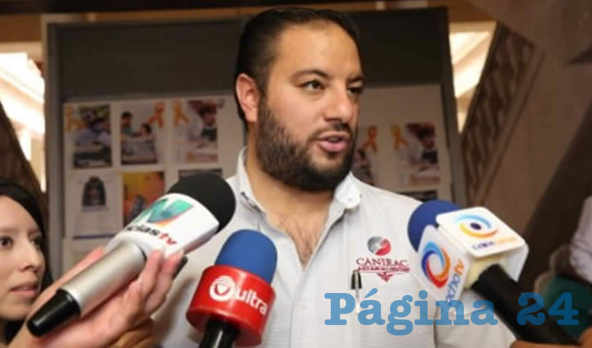 Santiago Muñoz Romo, presidente estatal de la Canirac