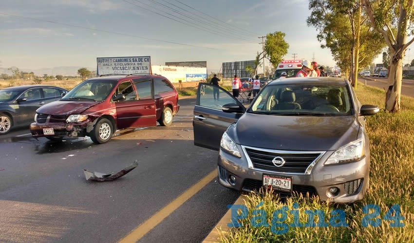 El accidente ocurrió a la altura de la planta 1 de la trasnacional japonesa