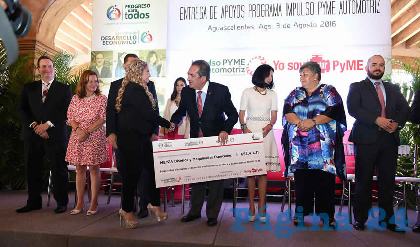Los apoyos entregados representan 48 millones de pesos y la generaci&oacute;n proyectada de 251 nuevos empleos formales