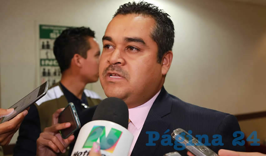 Marco Arturo Delgado Mart&iacute;n del Campo, legislador local (Foto: Eddylberto Lu&eacute;vano Santill&aacute;n)