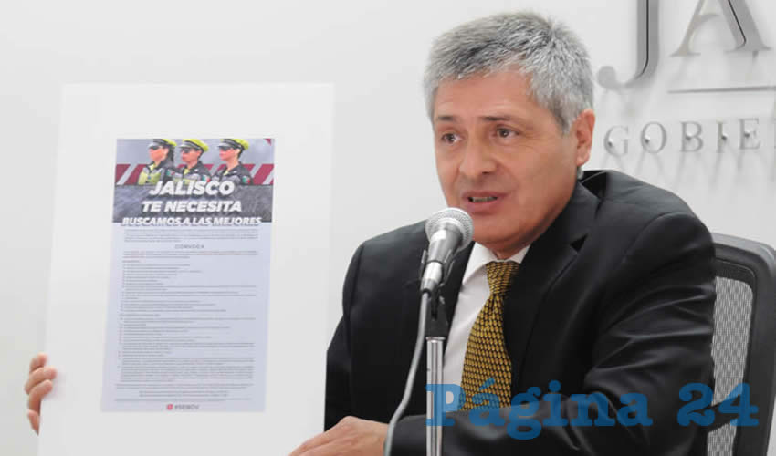 Son 14 requisitos los que deben cumplir aquellas que aspiren a ser agentes viales en la Secretaría de Movilidad, explicó durante el lanzamiento de la convocatoria el encargado de profesionalización de la Semov, Horacio Villaseñor/Foto: Francisco Tapia 
