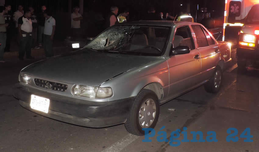 La v&iacute;ctima, el profesor retirado Nicol&aacute;s Carmona Herrera, fue embestido el autom&oacute;vil Nissan Tsuru que conduc&iacute;a Jos&eacute; Alejandro Brand Cu&eacute;llar