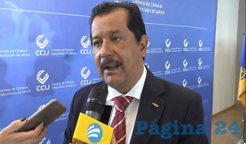 Según Benjamín Cárdenas Chávez, se buscan nuevos mecanismos, como la asociación público-privada, con los cuales interactuar con el gobierno y generar obras en pro de los jaliscienses/Foto: Francisco Andalón López 
