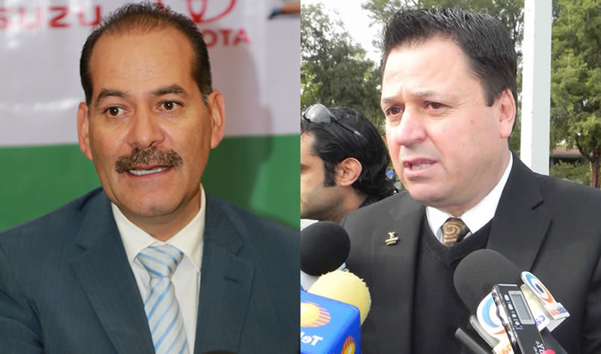 Martín Orozco Sandoval, gobernador electo de Aguascalientes | Evaristo Pedroza Reyes titular de CCAPAMA