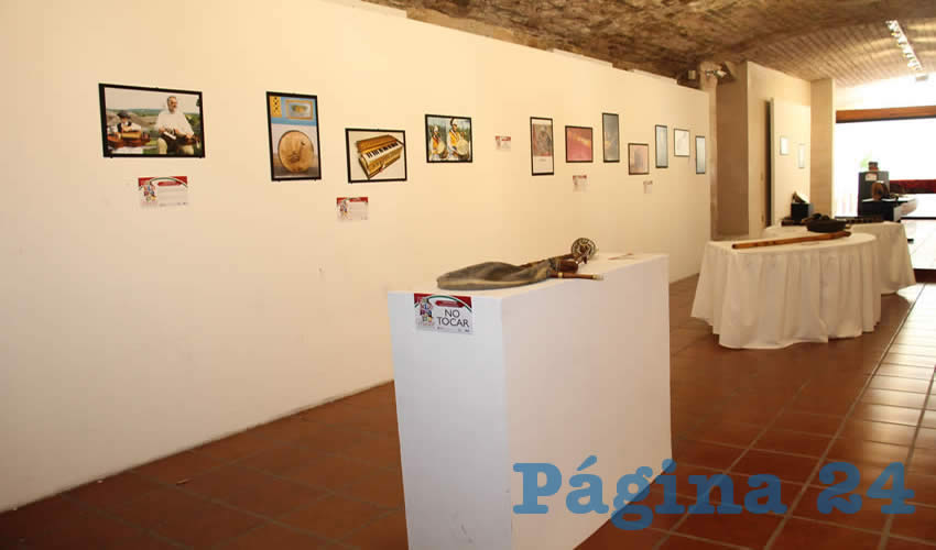 Dentro de la Ciudadela del Arte existe un espacio donde la música folclórica es reconocida con la exposición de instrumentos musicales utilizados en la Folkloriada Mundial Zacatecas 2016 (Foto: Rocío Castro Alvarado)