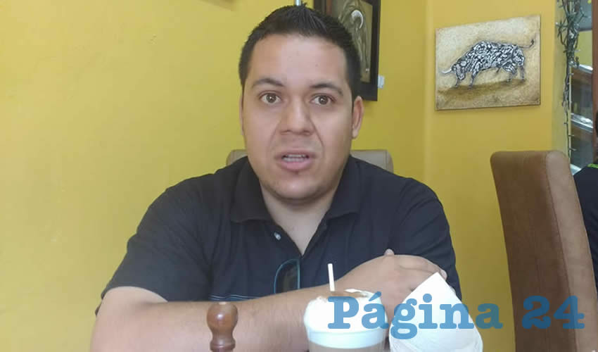 Mois&eacute;s Arellano Delgado, miembro del Colegio de Bi&oacute;logos de Aguascalientes