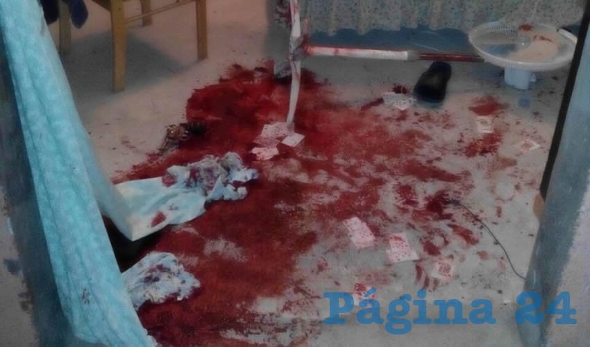 En esta habitaci&oacute;n qued&oacute; herido de gravedad Juan Antonio &ldquo;N&rdquo; &ldquo;N&rdquo;