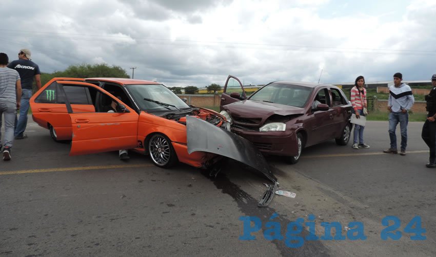 El percance ocurri&oacute; en el cruce de las carreteras estatales 55 y 60, al oriente de la ciudad
