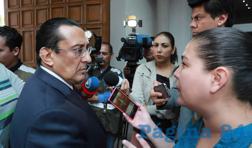 Alejandro Bernal Rubalcava, encargado de despacho de la SGG (Foto: Eddylberto Luévano Santillán)