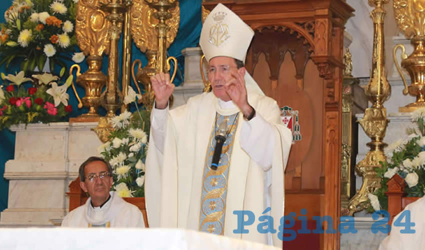 Sigifredo Noriega Barcel&oacute;, obispo de la Di&oacute;cesis de Zacatecas (Foto: Eddylberto Lu&eacute;vano Santill&aacute;n)