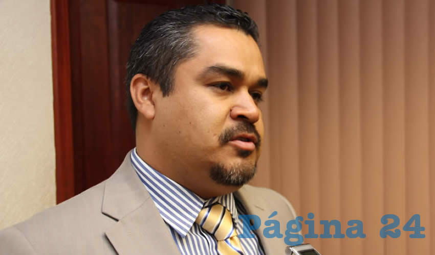 Marco Arturo Delgado Martín del Campo, legislador local (Foto Eddylberto Luévano Santillán)